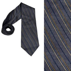 Tongue Tied Tom McLellan Silk Striped necktie men’s tie business office career